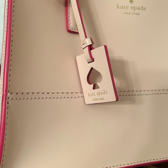 NWOT Kate Spade Ilise Freeman Street Bag Baby Pink Fuschia crossbody han… - Picture 2 of 16